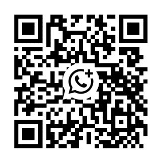 WhatsApp QR code — scan to start a chat